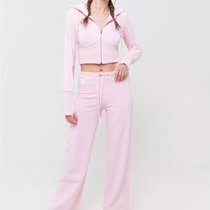 I am Gia Pink hoodie and jogger set